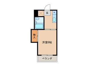 江戸橋マンションの物件間取画像